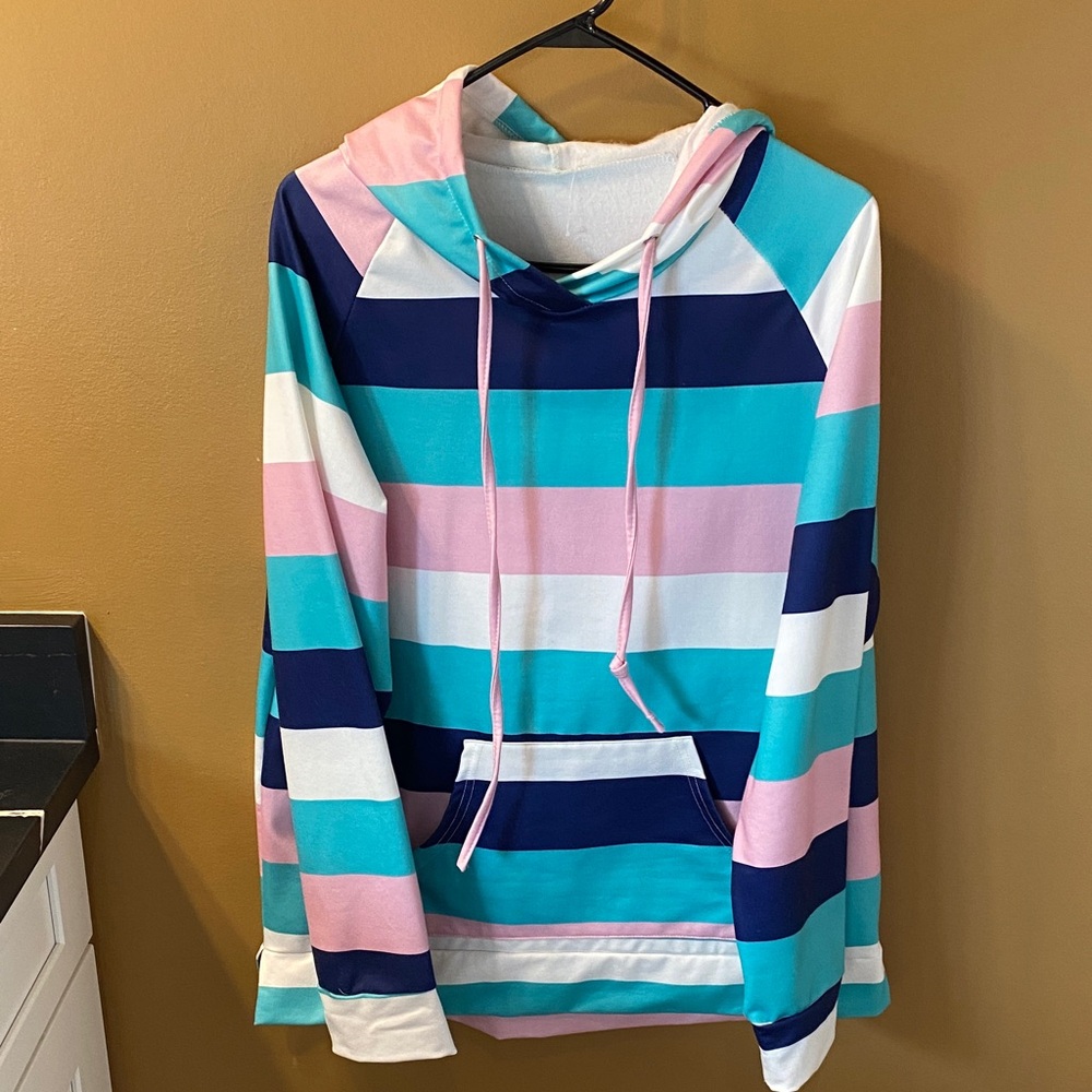 Striped Multicolor Hoodie